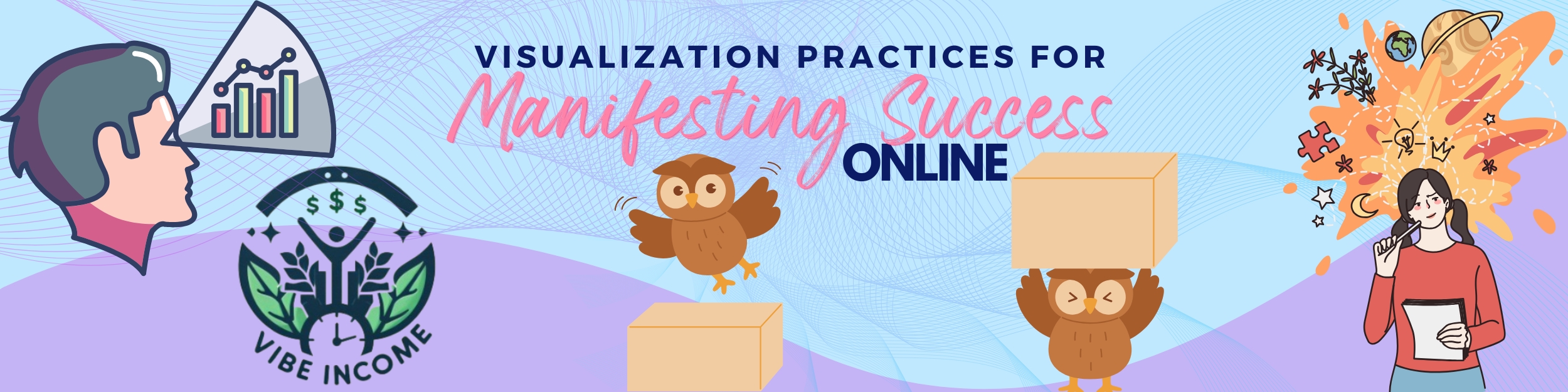 Visualization Practices For Manifesting Success Online