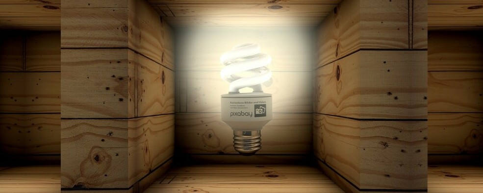 a wooden box containing a lightbulb to signify a specific targeted niche