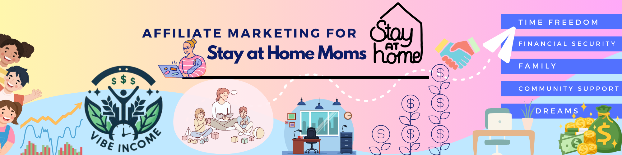 Affiliate Marketing For Stay-at-home Moms