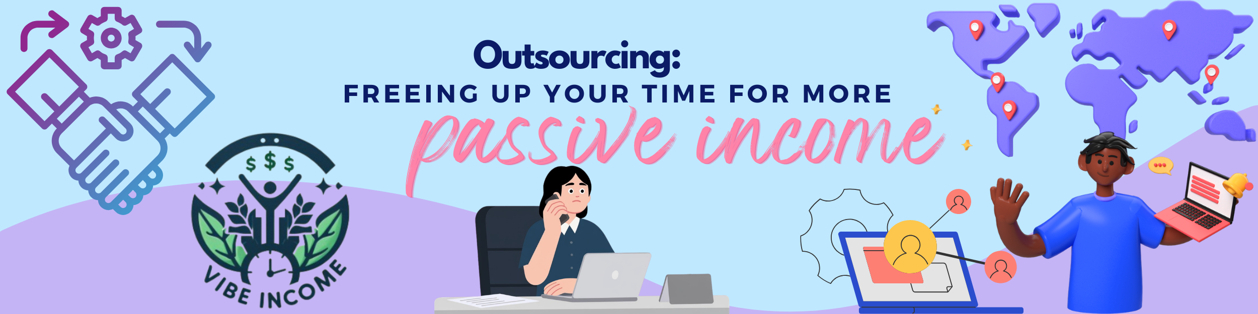 Outsourcing: Freeing Up Your Time For More Passive Income